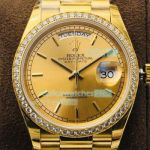 EWF Rolex Yellow Gold Watch Replica Day-Date 36MM Diamond Bezel_th.jpg